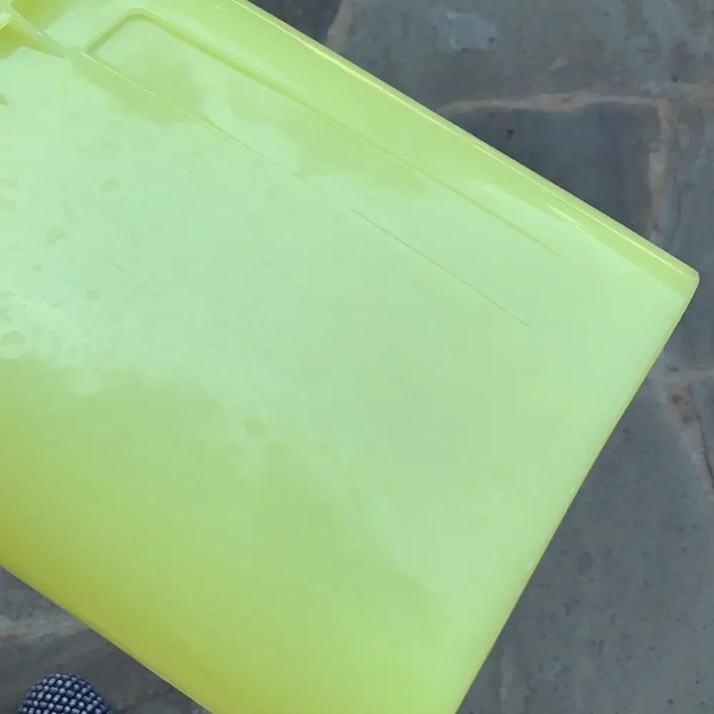 Vintage‎ yellow Tupperware pitcher